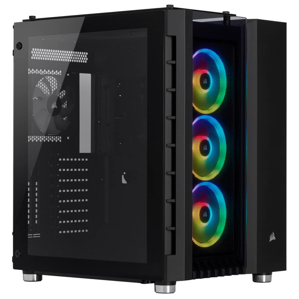 Gabinete Corsair Crystal 680X, Cristal Templado, USB 3.0, Audio HD, Negro, ATX, CC-9011168-WW