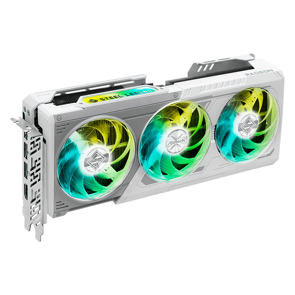 Tarjeta de Video ASROCK STEEL LEGEND RX 9070 XT, AMD Radeon, 16GB, 256-bit GDDR6, PCI Express 5.0, RX9070XT SL 16 GB - Image 3