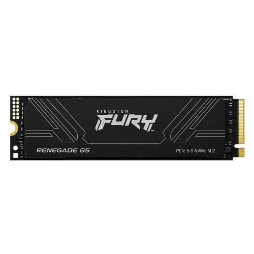 Unidad de Estado Sólido SSD Kingston FURY Renegade G5 NVMe, 1TB, M.2, 11000 MB/s Escritura, 14200 MB/s Lectura, PCI Express 5.0, SFYR2S/1T0 /MAX. 1 X CLIENTE