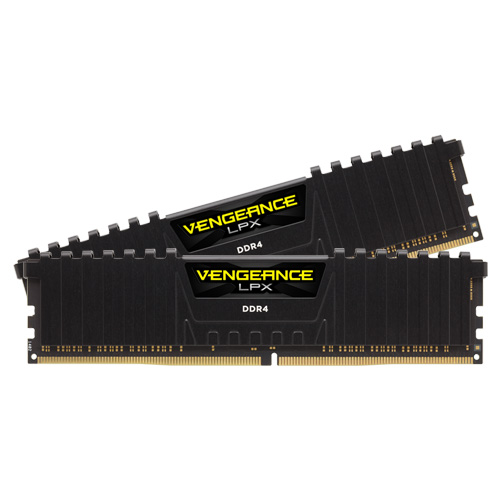 Memoria RAM 16GB DDR4 Corsair Vengeance LPX 3000Mhz Negra, Kit 2x8GB, CMK16GX4M2D3000C16 /MAX. 1 X CLIENTE