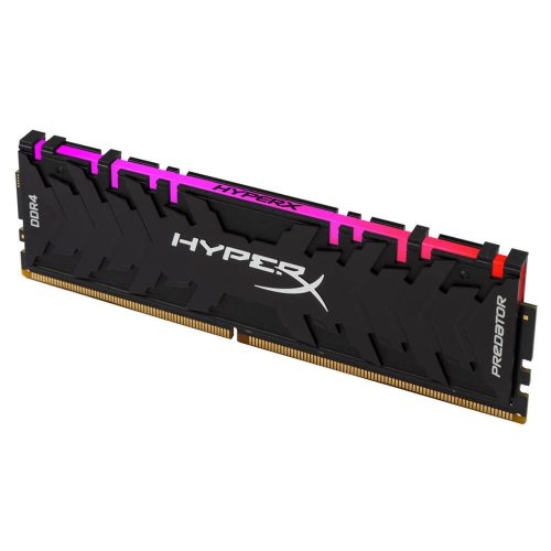 Memoria RAM DDR4 8GB 2933MHz Kingston HyperX Predator RGB 1 Modulo Negro, HX429C15PB3A/8 /MAX. 1 X CLIENTE