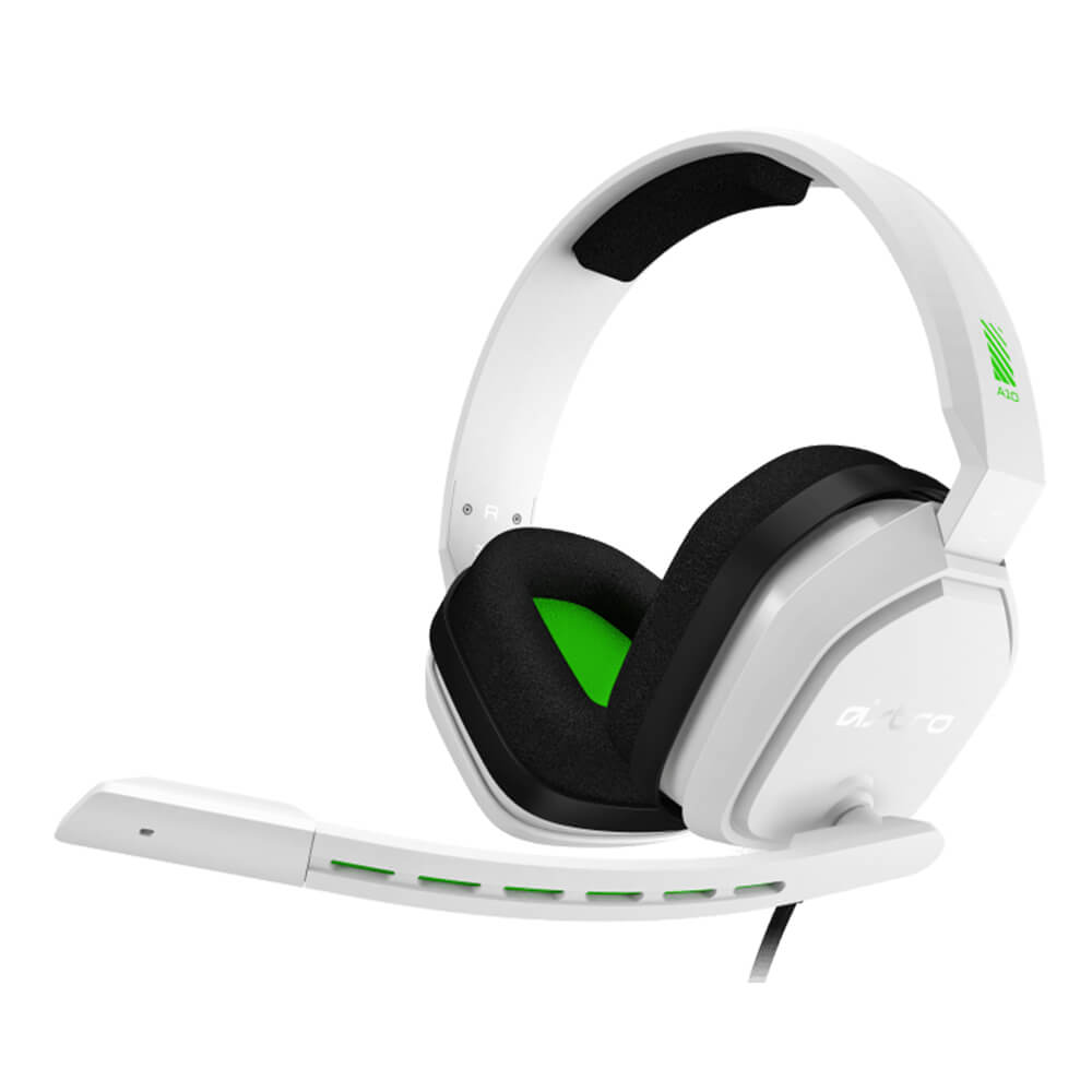 Diadema Gamer Logitech Astro A10 para XBOX One, Microfono, Jack 3.5mm, PS4 - XBOX, White-Green - 939-001851 - Image 4