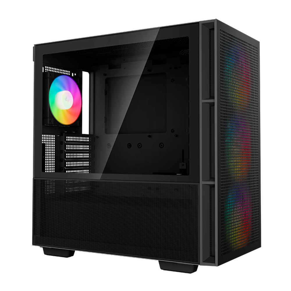 Gabinete Deepcool CH560, Negro, Cristal Templado, RGB, Excelente Flujo de aire, Incluye 4 Ventiladores, R-CH560-BKAPE4-G-1 // YYGH3 - Image 2