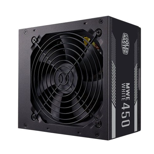 Fuente de poder Cooler Master MWE 450, 450W, 80 Plus White, MPE-4501-ACAAW-US