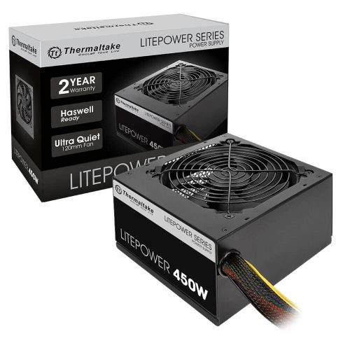 Fuente de poder Thermaltake Litepower 450W, PS-LTP-0450NCNUS-F