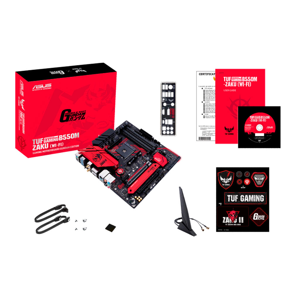 Tarjeta Madre ASUS TUF GAMING B550M-ZAKU (WI-FI), AM4, AMD RYZEN 3000 SERIES, Micro-ATX - Image 6