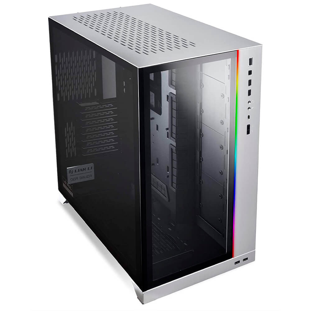 Gabinete Lian Li PC-011 DYNAMIC XL SILVER, ARGB, ROG CERTIFIED, E-ATX, Cristal Templado, O11DXL-A - Image 4