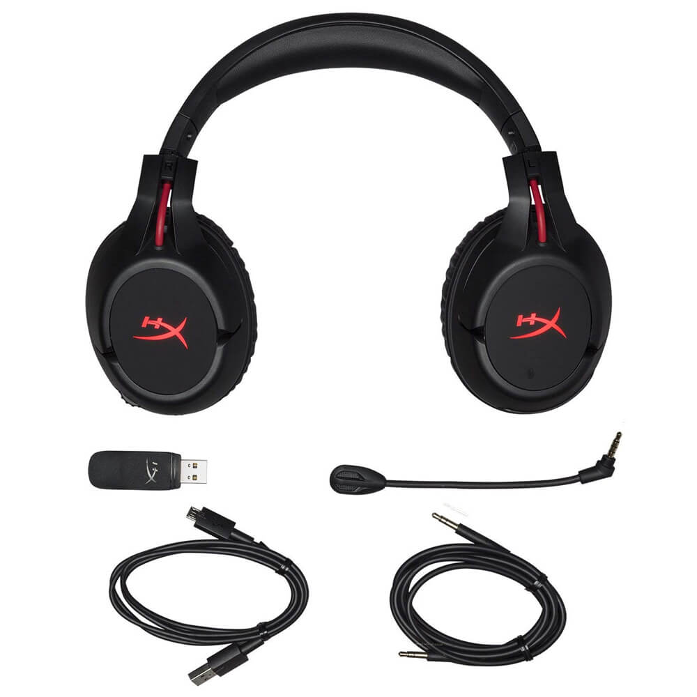 Diadema Gamer Inalámbrica HyperX Cloud Flight Black, PC - PS4 y PS4 PRO, HX-HSCF-BK-AM - Image 4