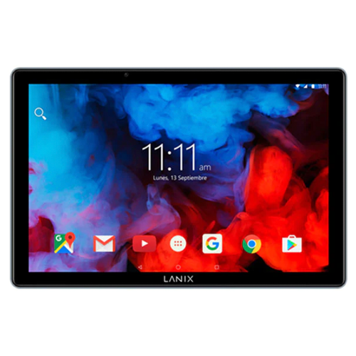 Tablet Lanix 10146 Ilium Pad RX10, 9.7" Quadcore, 4GB Ram, 64GB Almacenamiento, Android 11, Color Negro, Incluye Funda Protectora, ILIUM PAD RX10