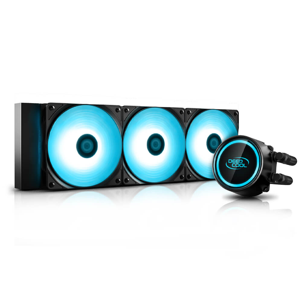 Sistema de Enfriamiento Liquido AIO Deepcool Gammaxx L360 V2 RGB - 120mm X3 Intel y Amd (Listo para AM4 y 2066) Aura Sync, RGB Fusión etc., DP-H12RF-GL360V2C - Image 2