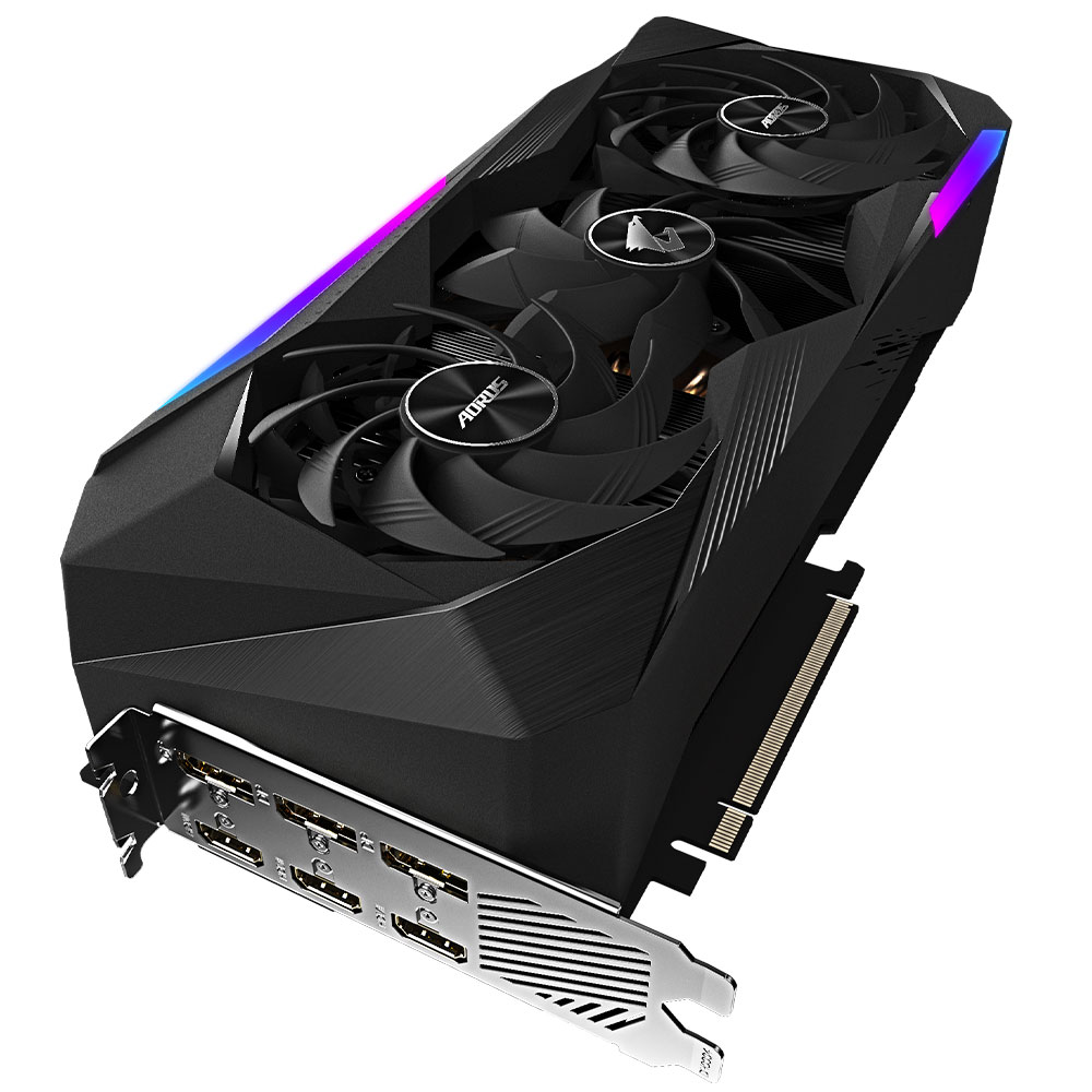Tarjeta de Video Nvidia GeForce RTX 3070 TI 8GB, Aorus MASTER LHR, GV-N307TAORUS-M-8GD, 3 AÑOS DE GARANTIA NACIONAL - Image 4