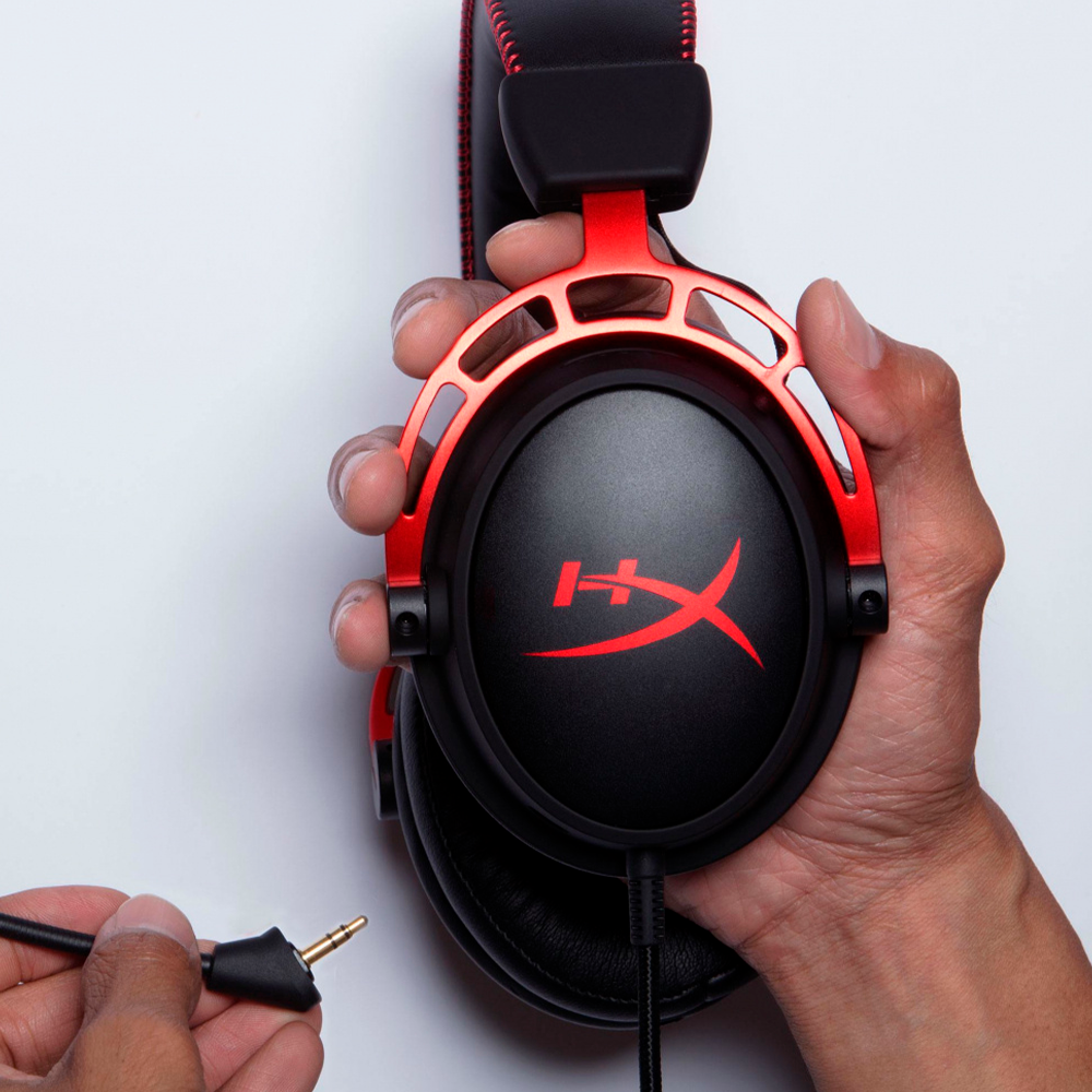 Diadema Gamer HyperX Cloud Alpha, Alámbrico, 1.3 Metros, 3.5mm, Negro/Rojo, HX-HSCA-RD/AM / - Image 5