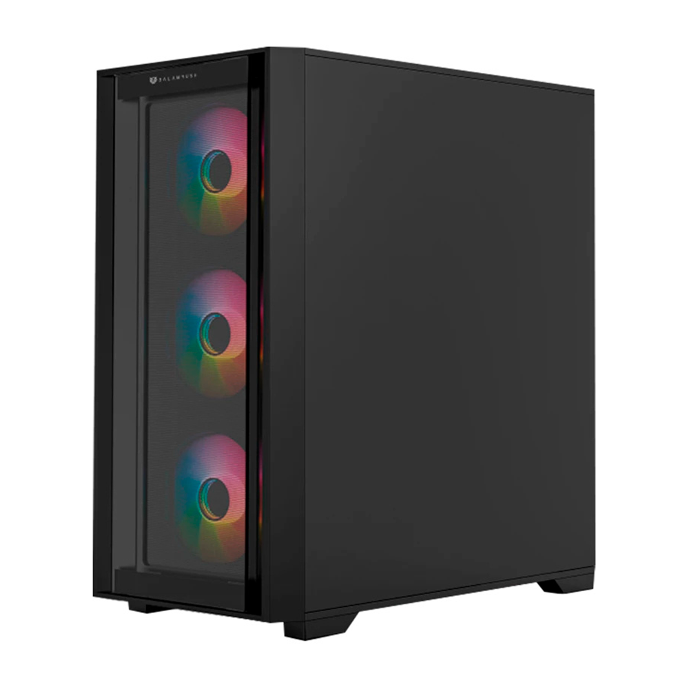 Gabinete Balam Rush Carbono Twin Mate 6000, Midi-Tower, Micro-ATX/Mini-ITX, USB 3.0/2.0, Sin Fuente, 4 Ventiladores RGB Instalados, Negro, BR-938815 - Image 3