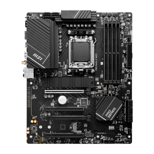 Tarjeta Madre MSI PRO B650-P WiFi ProSeries, AMD AM5, ATX, DDR5, PCIe 4.0, M.2, SATA 6Gb/s, USB 3.2 Gen 2, HDMI/DP, Wi-Fi 6E, AMD Ryzen 7000 Series, PRO B650-P WIFI