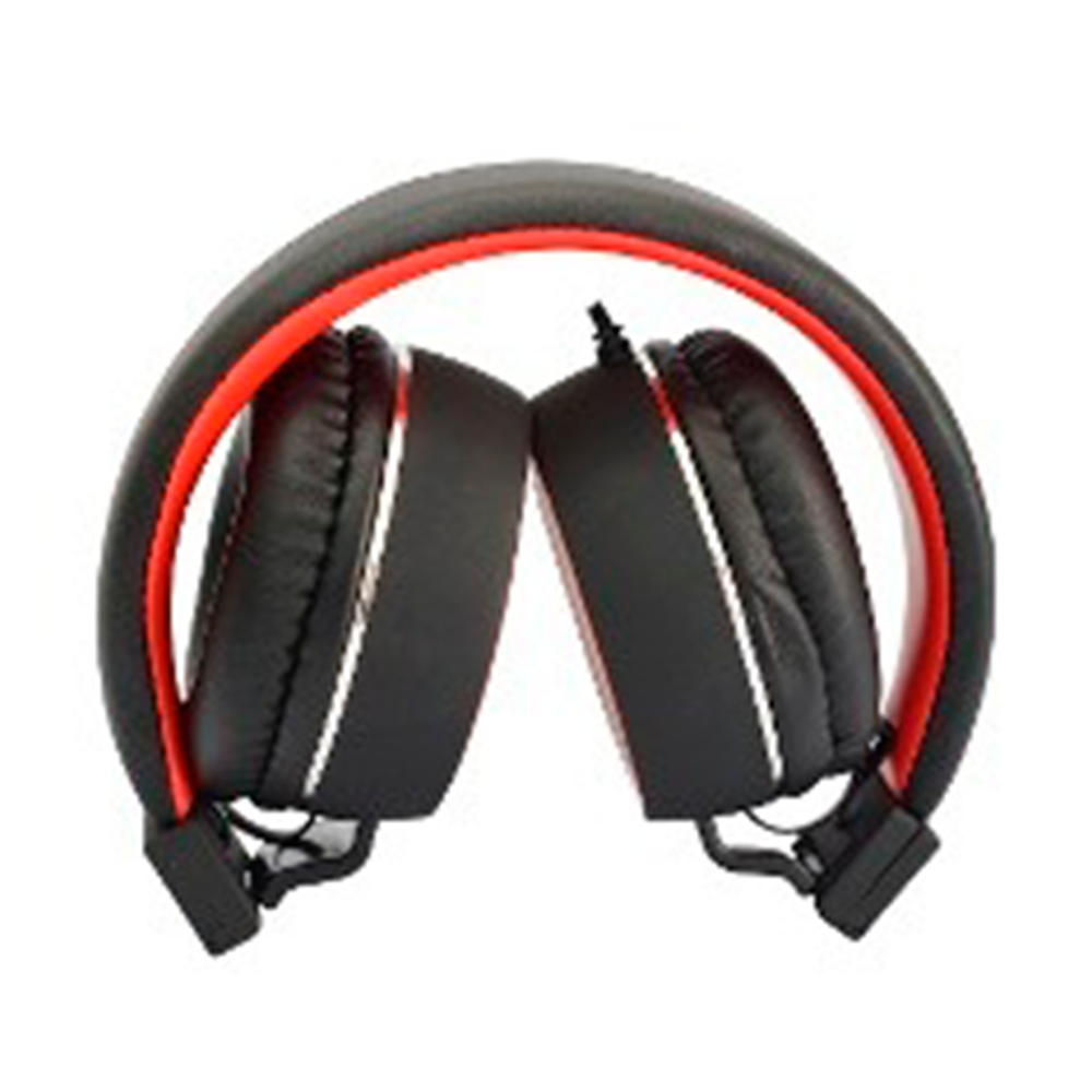 Audífonos Naceb NA-0310R, Con Micrófono, Alámbrico, 1.2 Metros, 3.5mm, Negro/Rojo, NA-0310R - Image 2