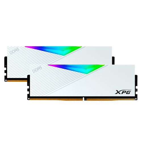 Memoria Ram Adata Lancer RGB 32GB 2x16GB 7200MHz DDR5 CL34 Blanca, AX5U7200C3416G-DCLARWH /MAX. 1 X CLIENTE