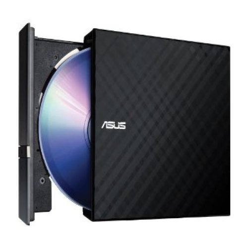 Quemador Externo USB Asus, DVD y CD, SDRW-08D2S-U-BLK/G/AS