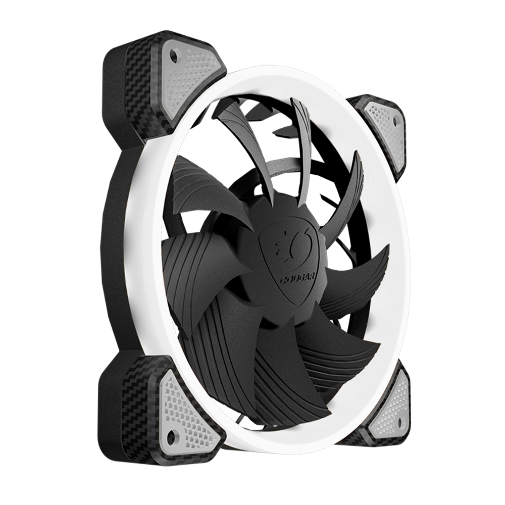 Ventilador Cougar Vortex FW120, White, 120mm, 1200RPM, CF-V12FW