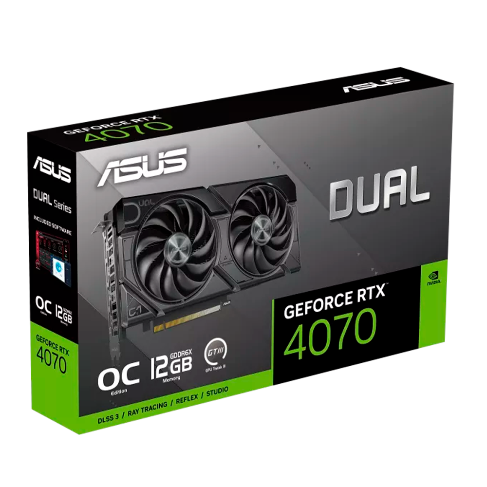 Tarjeta de Video ASUS Dual GeForce RTX 4070 EVO OC Edition 12GB GDDR6X, DLSS 3, PCIe 4.0, 1 HDMI 2.1a, 3X DisplayPort 1.4a, DUAL-RTX4070-O12G-EVO - Image 7