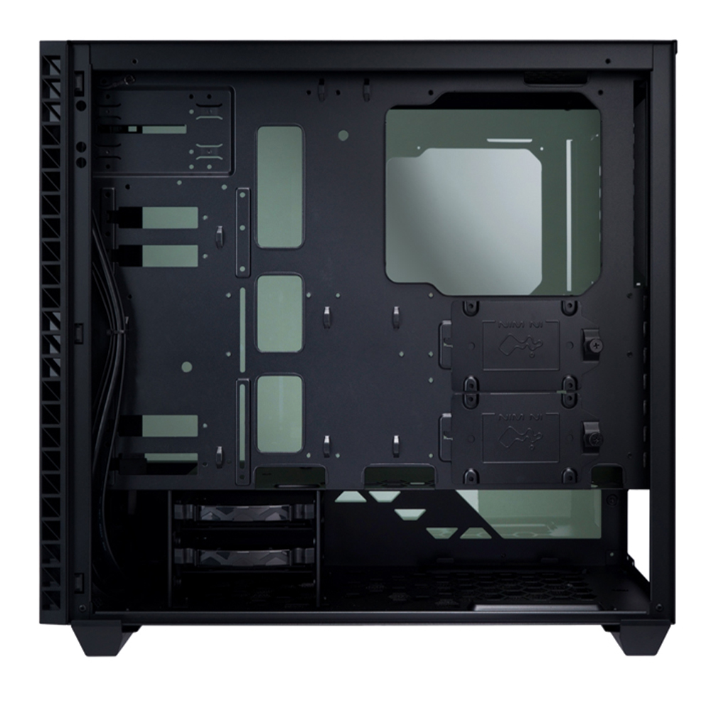 Gabinete InWin 216 Black/ USB 3.0, Audio HD, ATX, Cristal templado, IW-CS-216BLK + RISER, Incluye Cable RISER para Tarjeta de Video - Image 4