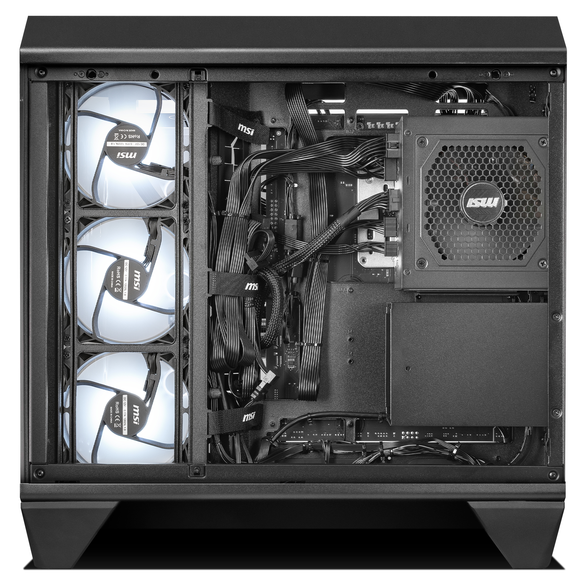 Computadora ULTIMATE PC INQUISITOR, POWERED BY MSI, RTX 5070 Ti 16GB GDDR7, AMD Ryzen 7 9700X, 32GB RAM DDR5, 2TB SSD M.2 PCIe Gen4, 850W 80+ GOLD, WiFi y Bluetooth, Licencia Windows 11 de regalo, MSIULT, RTXS50 - Image 4