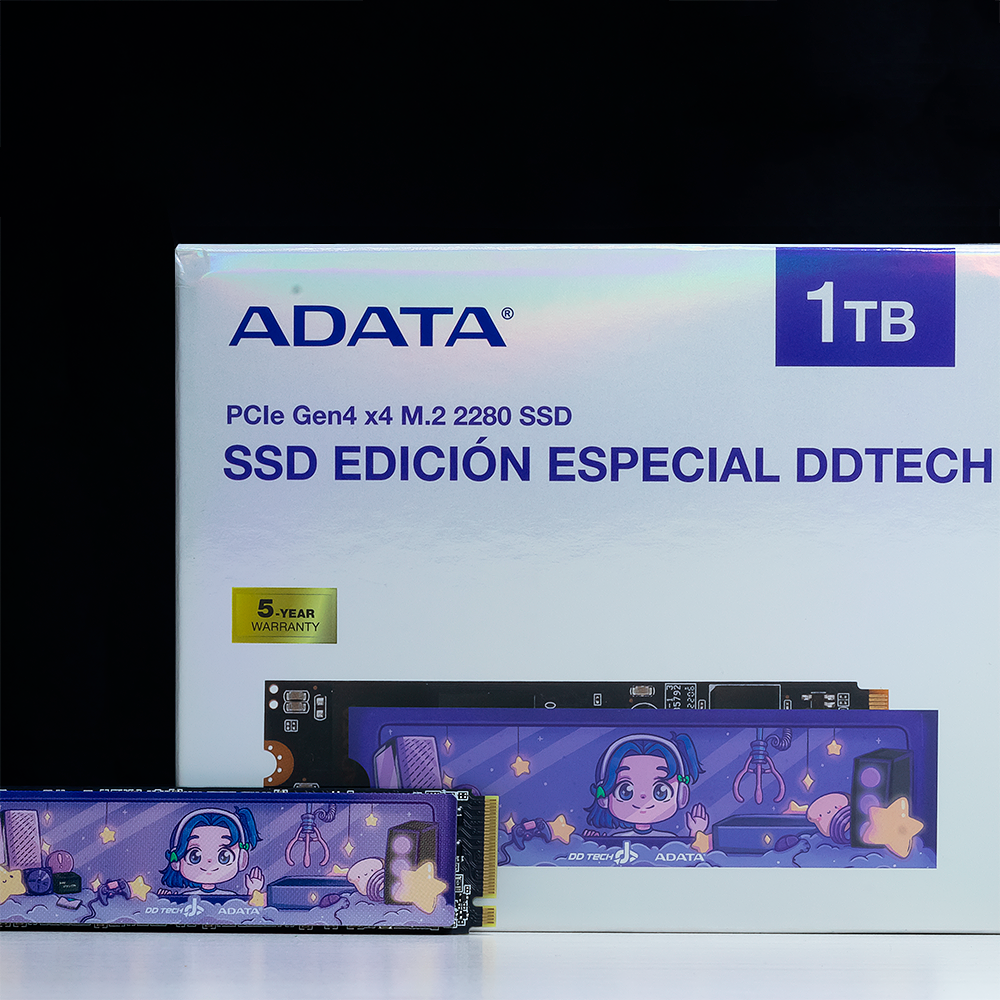 Unidad de Estado Sólido SSD Adata Legend 900 Edición DDCHAN, NVMe, 1TB, PCI Express 4.0, M.2, Lectura secuencial Hasta 7.000 MB/s*, Escritura secuencial Hasta 5.400 MB/s*, SLEG-900DD-1TCS, PROMOXPG /MAX. 1 X CLIENTE - Image 6