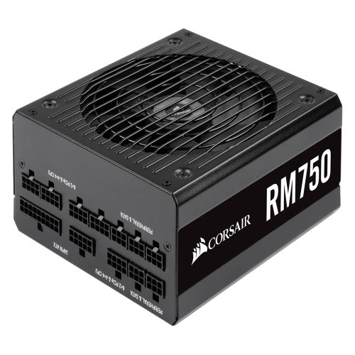 Fuente de poder Corsair RM750, 80 Plus Gold, Full Modular, 750W -, RECERTIFICADA, CP-9020195-NA/RF