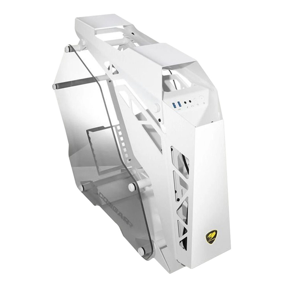 Gabinete Cougar Conquer White Cristal templado 385LMR0.0007