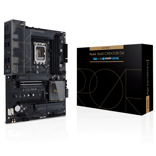 Tarjeta Madre ASUS PROART B660-CREATOR D4, Socket LGA1700 Intel B660 ATX, DDR4, Intel Core 12th Generación