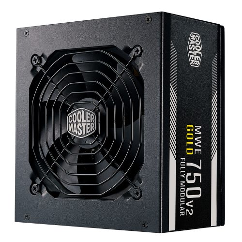 Fuente de poder Cooler Master MWE GOLD 750 V2 FULL MODULAR, 750W, 80 Plus Gold, Modular, MPE-7501-AFAAG-U2