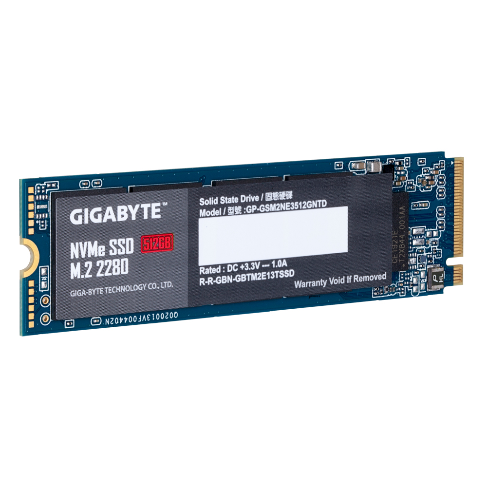 Unidad de Estado Solido SSD M.2 NVMe 2280 512GB Gigabyte, GP-GSM2NE3512GNTD /MAX. 1 X CLIENTE - Image 3