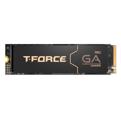 Unidad de Estado Sólido SSD Team Group T-Force GA PRO, NVMe, 2TB, M.2, 8500 MB/s Escritura, 10000 MB/s Lectura, PCI Express 5.0, TM8FFJ002T0C129 TEAMGROUP /MAX. 1 X CLIENTE