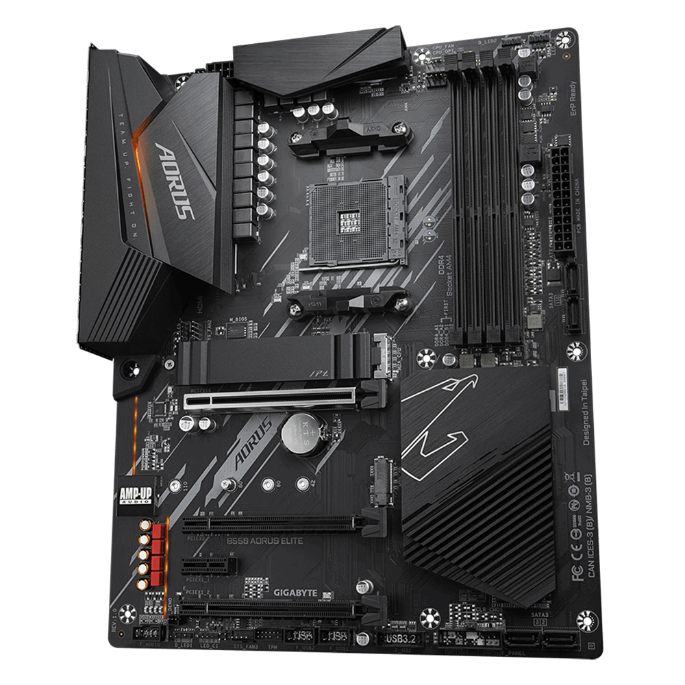 Tarjeta Madre Gigabyte B550 AORUS ELITE, AM4, AMD RYZEN 3000 SERIES, ATX - Image 4