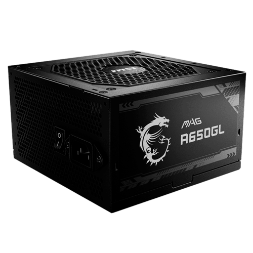 Fuente de Poder MSI MAG A650GL, 80+ GOLD, Modular, 20+4 pin ATX, 120mm, 650W, A650GL