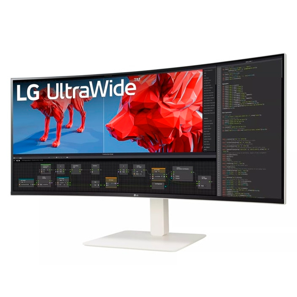 Monitor Curvo LG UltraWide, IPS, 38, 3840x1600, G-Sync/FreeSync, 144Hz, HDMI/DisplayPort, Bocinas Integradas, Blanco, 38WR85QC-W - Image 2
