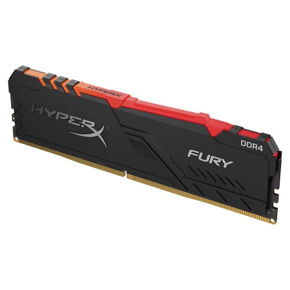 Memoria RAM DDR4 16GB 3000MHz Kingston HyperX Fury RGB Kit 2x8GB Negro HX430C15FB3AK2/16 /MAX. 1 X CLIENTE - Image 2