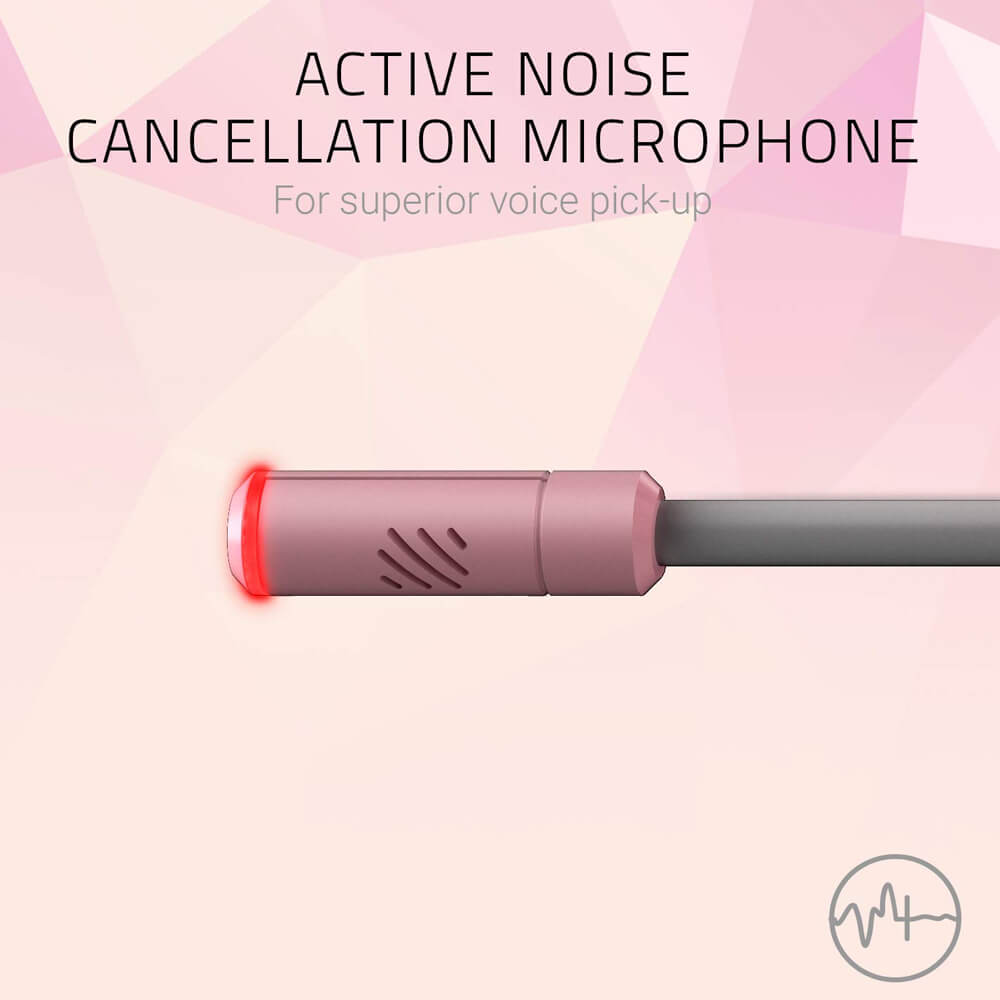 Diadema Gamer Razer Kraken Kitty Quartz Edition, RGB Razer Chroma, 7.1Canales THX Certified, RZ04-02980200-R3M1 - Image 4