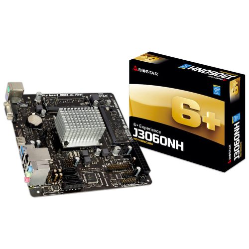 Kit de Mother y procesador Intel Celeron N3060, Biostar J3060NH
