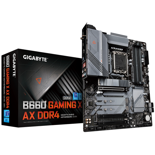 Tarjeta Madre Gigabyte B660 GAMING X AX DDR4, Socket LGA1700 Intel B660 ATX, DDR4, Intel Core 12th Generación
