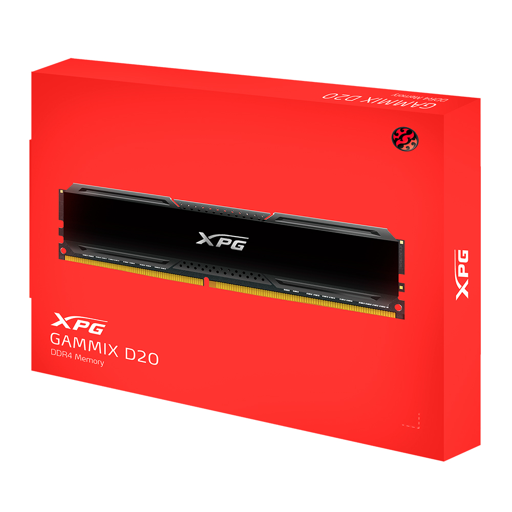 Memoria RAM 32GB DDR4 ADATA XPG GAMMIX D20, KIT 2x16GB, 3200Mhz, AX4U3200716G16A-DCBK20 /MAX. 1 X CLIENTE - Image 3