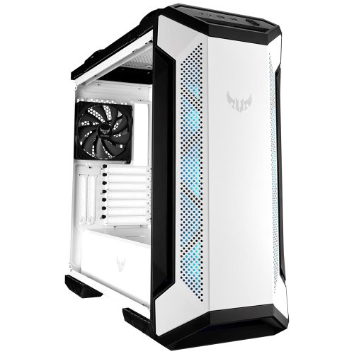 Gabinete Gamer Asus TUF Gaming GT501 White Edition RGB Aura Sync, Cristal Templado, USB 3.1, E-ATX