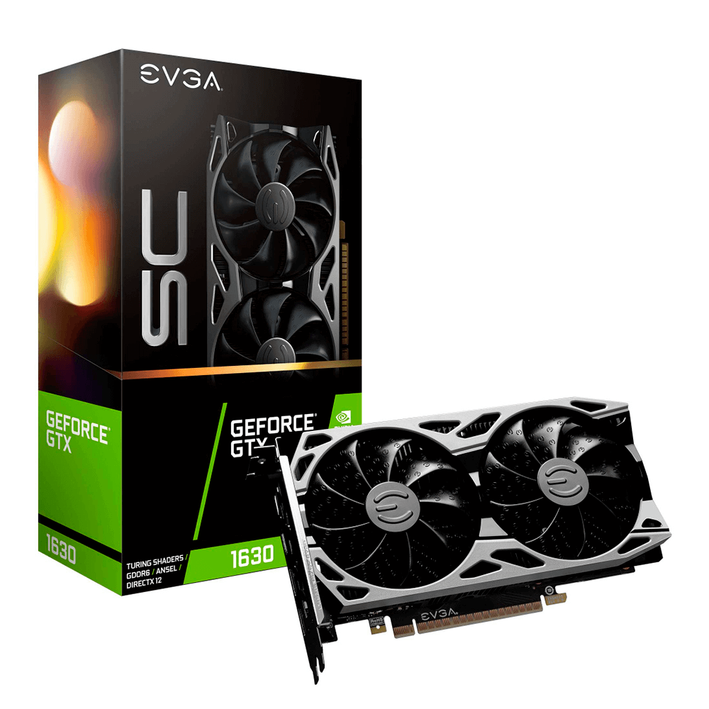Tarjeta de Video EVGA NVIDIA GeForce GTX 1630 SC GAMING, 4GB 64-bit GDDR6, PCI Express x16 3.0, 04G-P4-1633-KR