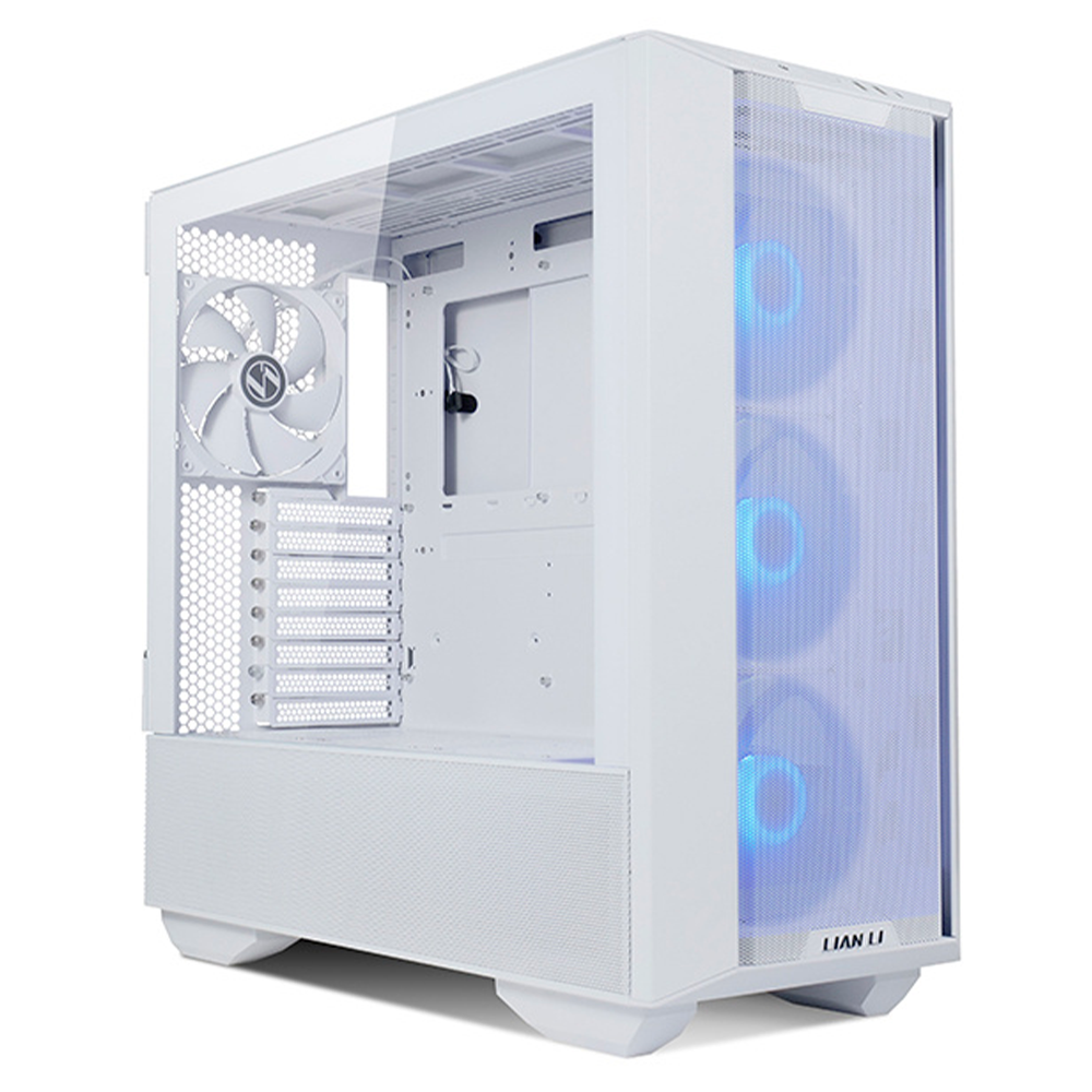 Gabinete Lian Li Lancool III RGB, Mid-Tower, E-ATX/ATX/Micro-ATX/Mini-ITX, Cristal Templado, USB 3.0, USB C, Sin Fuente, 4 Ventiladores Instalados (3x ARGB), Blanco, LANCOOL 3R-W