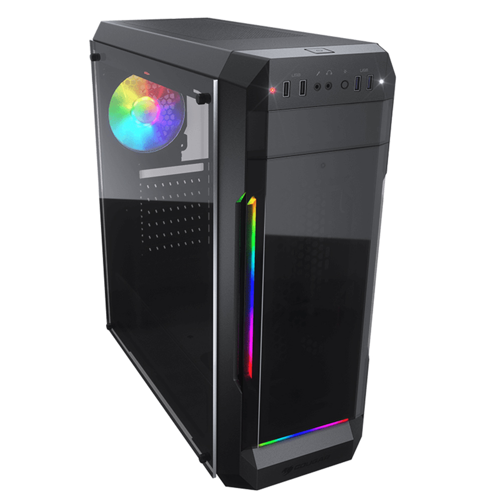 Gabinete Cougar MX331-T, RGB, ATX, Mid Tower, 385NC20.0003 - Image 2