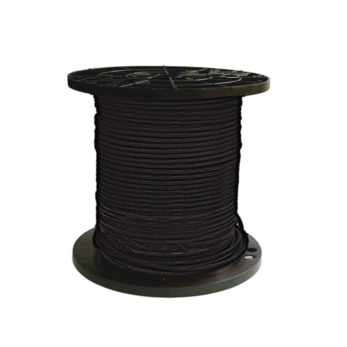 VIAKON FJ66/500 Carrete de 500 metros, Cable Fotovoltaico, Negro, Recubrimiento XLPE, 4mm², 12 AWG, Hasta 1,800 Vcc