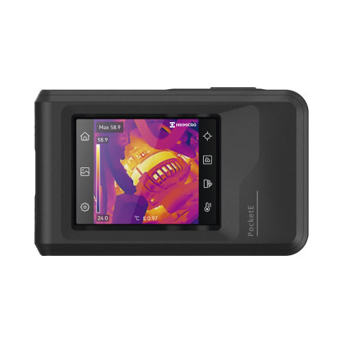HIKMICRO HM-TP40-1AQF/W-POCKETE POCKET-E – Cámara Termográfica Portátil Lente Térmico 1.35 mm (96 x 96) pixeles, Lente Optico (640 × 480), WiFi, IP54, Memoria interna 4 Gb, Hasta 4 Horas de Funcionamiento Continuo