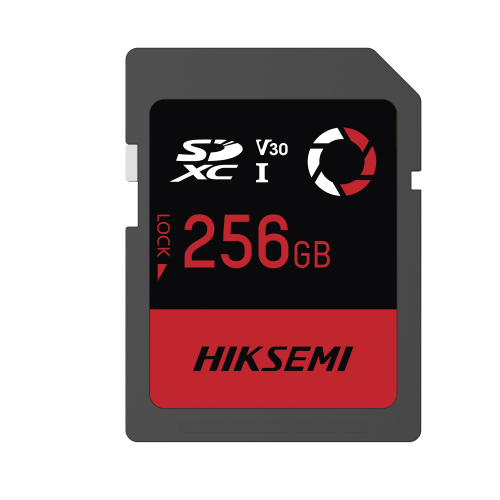 HIKSEMI by HIKVISION HS-SD-E30/256G Memoria SD, Clase 10 de 256 GB, Especializada Para Drones Comerciales, Cámaras de Fotografía y Video, 180 MB/s Lectura, 150 MB/s Escritura