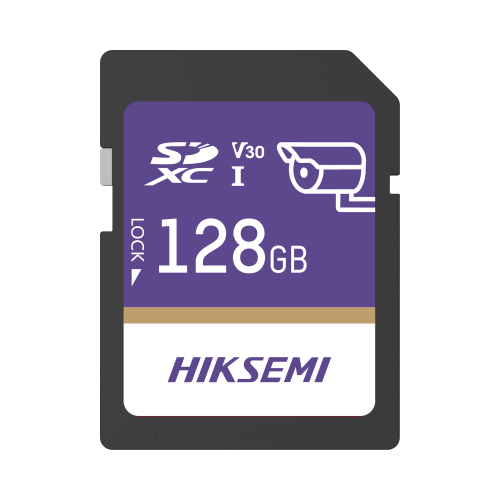 HIKSEMI by HIKVISION HS-SD-P10/128G/GUARDPRO Memoria SD Clase 10 de 128 GB, Especializada Para Videovigilancia
