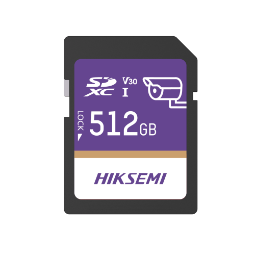 HIKSEMI by HIKVISION HS-SD-P10/512G/GUARDPRO Memoria SD Clase 10 de 512GB, Especializada Para Videovigilancia
