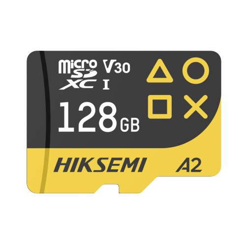 HIKSEMI by HIKVISION HS-TF-G3/128G Memoria Micro SD, Enfocado para Consolas de Videojuegos (Gaming), 128 GB, Lectura 200MB/s, Escritura 150 MB/s